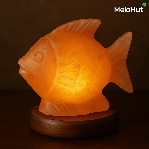 Fish Salt Lamp