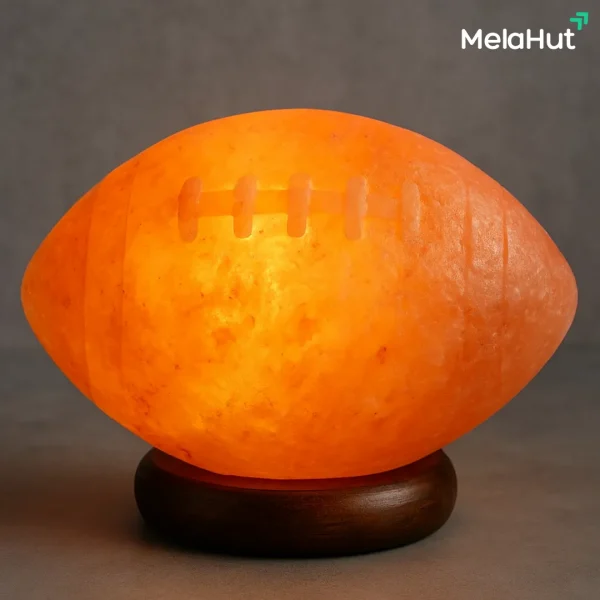 Football Salt Lamp