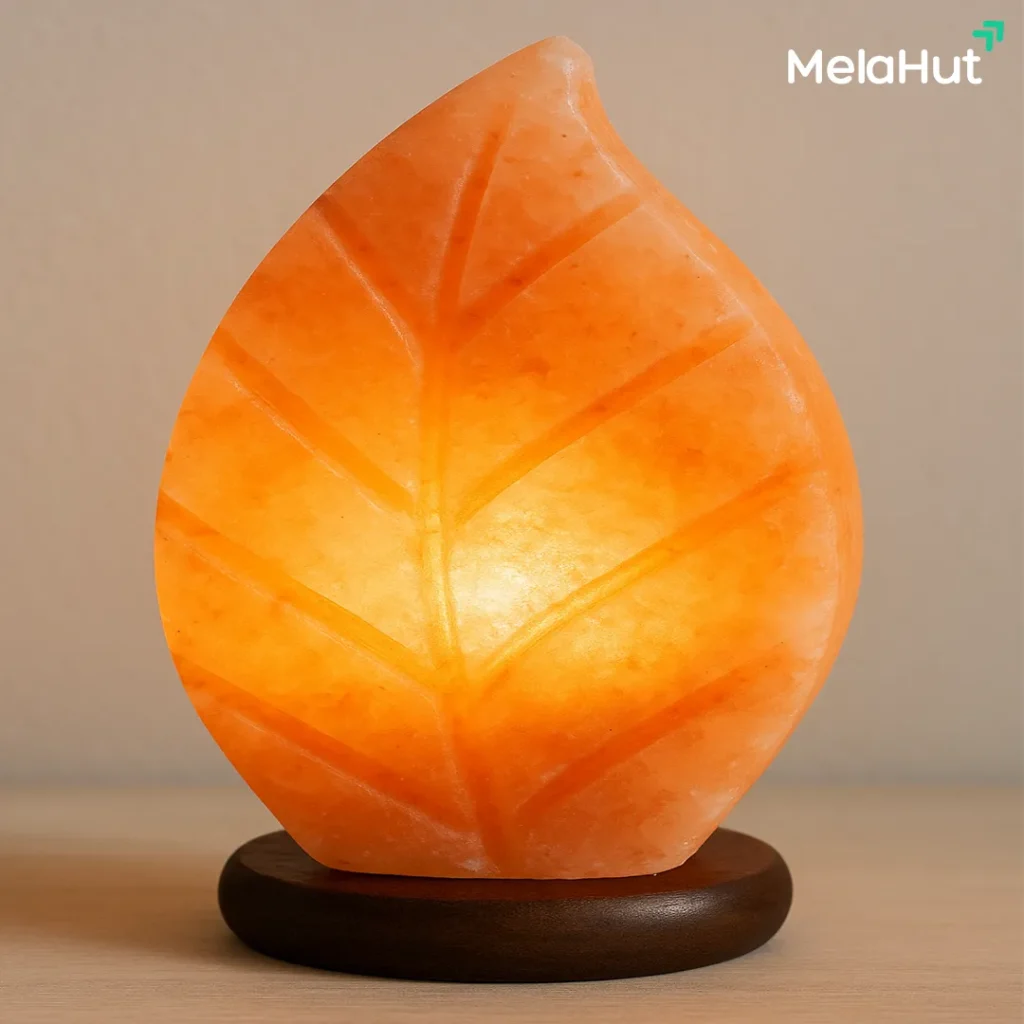 Leaf Salt Lamp