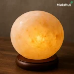 White Ball Salt Lamp