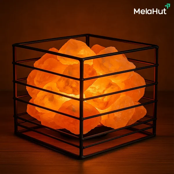 Cube Basket Lamp