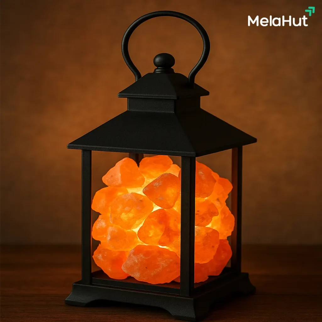 Lantern Salt Lamp