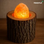 Log Salt Lamp